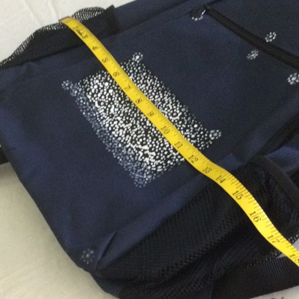 Navy Blue Backpack NWOT - Picture 3 of 4
